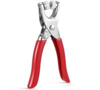 Safety Eye Tool, Auxiliary Tool for Attaching Safety Eyes for Crocheting, Safety Eyes Snapper Tools for Amigurumi Crochet & Stuffed, Animal Eye Making Supplies Tools (Red)