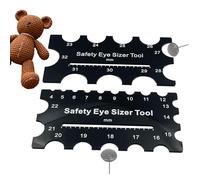 Safety Eye Tool, Safety Eye Tool for Crocheting | Making Doll Craft Supplies for Crafters Hobbyists Beginners Stuffed Animal Crafting