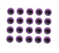 Safety Eyes Pack of 100 Safety Eyes for Amigurumi 3D Safety Eyes Glitter Safety Eyes Plastic Eyes Teddy Eyes Button Eyes Safety Eyes for Crochet Animals Plush Toy