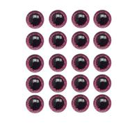 Safety Eyes Pack of 50 Safety Eyes for Amigurumi 3D Safety Eyes Glitter Safety Eyes Plastic Eyes Teddy Eyes Button Eyes Safety Eyes for Crochet Animals Plush Toy
