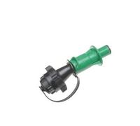 Safety filling system for chain lubricant