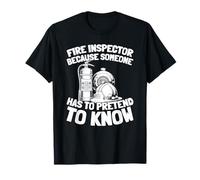 Safety - Fireproofing Hazard Fire Inspector T-Shirt