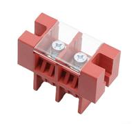 Safety First 100A Pure Copper Connector Terminals Designed for Energy Efficiency and Reliability (red)