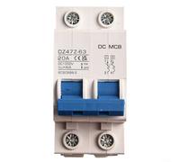 Safety First Advanced Electromagnetic Trip Mechanism in the DC MCB Ensures Immediate Response to Fault Conditions (20A)