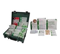 Safety First Aid Economy Catering First Aid Kits, Medium with Extra Essentials Supersize Kit