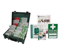 Safety First Aid Economy Catering First Aid Kits, Medium with HSE Compliance Supersize Kit