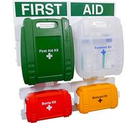 Safety First Aid Evolution Complete First Aid Point BS 8599 Compliant, Small Fully Stocked