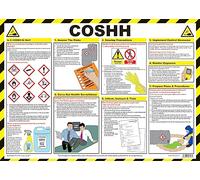 Safety First Aid Group A704T Coshh Awareness Poster, 59 x 42 cm