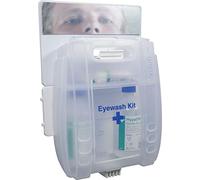 Safety First Aid Group E459M Evolution Plus Eyewash Kit with Mirror, 2 x 500 ml