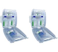 Safety First Aid Group E459T Eye Wash Kit Wall Mounted with 2 x 500 ml Bottles (Pack of 2)