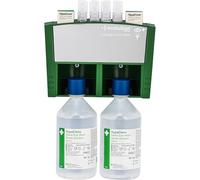 Safety First Aid Group Evolution Complete Eye Wash Station with Eye Wash Bottles, Pods and Sterile Eye Dressings