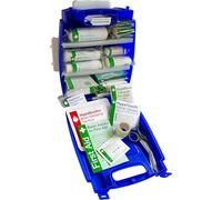 Safety First Aid Group Evolution Plus Catering Kitchen First Aid Kit British Standard 8599, Small Fully-Stocked 1-10 Persons
