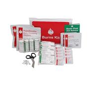 Safety First Aid Group Group HypaSoothe Burns First Aid Kit in Vinyl Wallet, Large - Fully Stocked