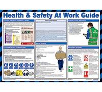 Safety First Aid Group Health & Safety at Work Guide Poster - Laminated (59 x 42 cm)