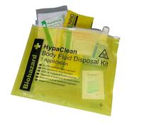 Safety First Aid Group HypaClean Body Fluid Disposal Kit in Vinyl Wallet (1 Application)