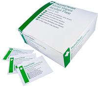 Safety First Aid Group HypaClean Moist Wipes, Alcohol Free - Pack of 100 Individually-wrapped Wipes