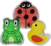 Safety First Aid Group HypaGel Kids Gel Reusable Packs (Hot or Cold) - Pack of 3 for Bumps, Bruises, Muscle Pains