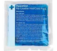 Safety First Aid Group HypaGel Reusable Compact Hot/Cold Gel Therapy Pack, for Sports First Aid, Muscle and Pain Relief, Single 13cm x 14cm - microwave and freezer-safe
