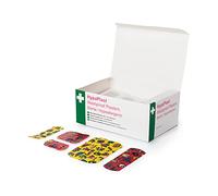 Safety First Aid Group HypaPlast Children's Washproof Plasters, Assorted (Pack of 100) Sterile Hypallergenic