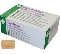 Safety First Aid Group HypaPlast Large Fabric Plasters, 7.2x5cm (Pack of 100) Sterile Hypoallergenic