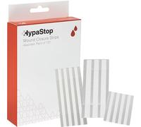 Safety First Aid Group HypaStop Assorted Hypoallergenic Wound Closure Strips, Pack of 122 - Sterile, Latex-Free