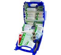 Safety First Aid Group K313BMD Evolution Plus Catering Kitchen First Aid Kit British Standard 8599, Medium Fully-Stocked 11-20 Persons
