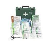 Safety First Aid Group K3170MD Economy Catering Kitchen First Aid Kit, Medium Fully-Stocked 11-20 Persons British Standard