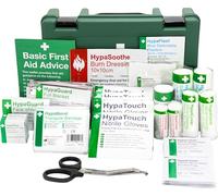 Safety First Aid Group K3170SM Economy Catering Kitchen First Aid Kit, Small Fully-Stocked 1-10 Persons British Standard