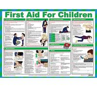 Safety First Aid Group Laminated First Aid for Children Poster