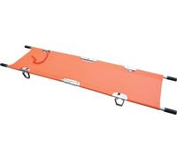 Safety First Aid Group Lightweight Alloy Folding Stretcher & Carry Bag, Orange
