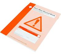 Safety First Aid Group Near Miss Record Book, A4