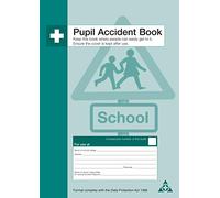 Safety First Aid Group Pupil Accident Book, A4