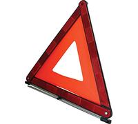 Safety First Aid Group Q4232 Safety Warning Triangle for Roadside Breakdowns Foldable Wind Tested with Case