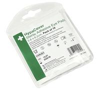 Safety First Aid HypaCover Pack of 10 Sterile Eye Pads, 5.8cm x 8.2cm