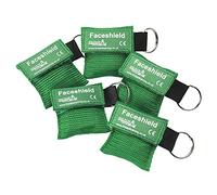 Safety First Aid HypaGuard Pack of 5 Key Fob Face Shield