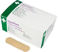 Safety First Aid HypaPlast Pack of 100 Fabric Plasters, 7.2cm x 2.5cm