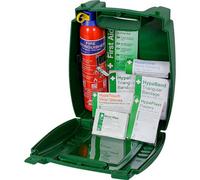 Safety First Aid Off Site First Aid Kit Van Car Travel 1St Aid Kit Inc Fire Extinguisher K381