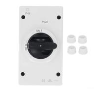 Safety Focused For PV DC Isolator Switch 1200V 4P for Reliable Solar Energy Management (20A)