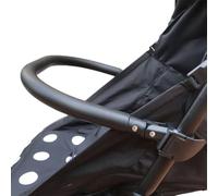 Safety for pram, accessories for BBZ Yoyo armrest made of silicone leather bag, aluminium alloy, 42.5 x 6.5 x 34 cm