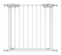 VOUNOT Safety Gate for Baby 75-84 cm, Pressure Fit Stair Gates, Auto Close, Ideal for Kids and Pets, White, White