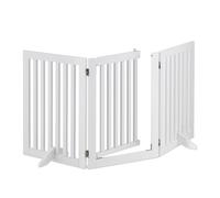 Safety gate Freestanding Child Barrier Adjustable Pet Fence Lightweight Compact