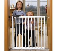 Safety gate Nicolas 78,5-113,5cm, Wood, White
