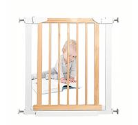 Safety Gate Pressure Fit Pet Fence Auto Close Kids Security Fences Stairs Gate 90° Two Way Open/Stay Door for Children Toddlers Kids Dogs/124-131Cm