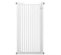 Safety Gates Extra Wide Walk Through Pet Gate 80Cm Tall White Metal Gate for Puppies, 3.5Cm Gaps/78-79.9Cm