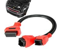 Safety Gateway Bypass Cable, M12+8 Pin Connector Adapter | Accurate Pin Connector Safety Breakout Cable - Portable Code Reader Scans Out
