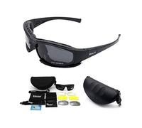 Safety Glasses For Ultimate Protection, Shatterproof Polycarbonate Lenses Withstand Any Challenge, 4 Interchangeable Lenses For All Environments