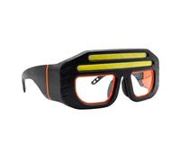 Safety Glasses with Lights - Rechargeable Safety Glasses | Lightweight Adjustable Head Torch with Motion Sensor for Construction Working, Woodworking