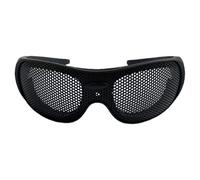 Safety Glasses - Work Glasses with Black Frame, Anti-Fog Eye Protection, Adjustable Strap, Durable, Modern Design Safety Glasses for Workshop, Construction, Laboratory, Outdoor, Adults, Women, Men