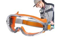 Safety Goggles Face Shield - Anti Fog Anti Scratch Protective Eyewear For Angle Grinder | Resistant Dustproof Splash Proof | For Cutting Grinding, Z87.1 Certified Clear Visor