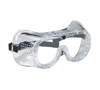 Safety Goggles Glasses Spectacles Clear Lens Direct Ventilation - Sealey SSP1